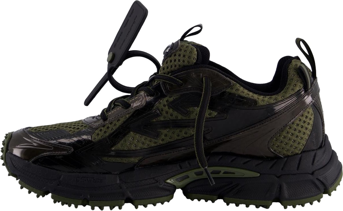 OFF-WHITE Heren Ow Be Right Back Sneaker Groen