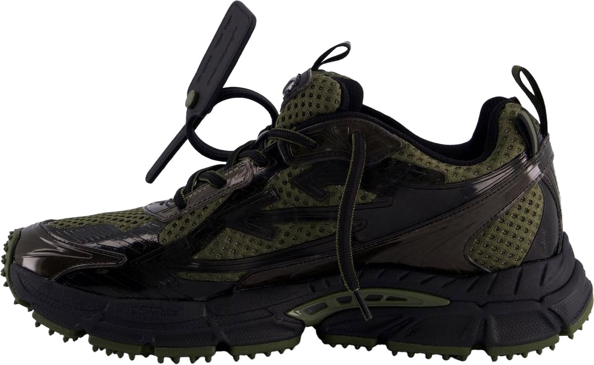 OFF-WHITE Heren Ow Be Right Back Sneaker Groen