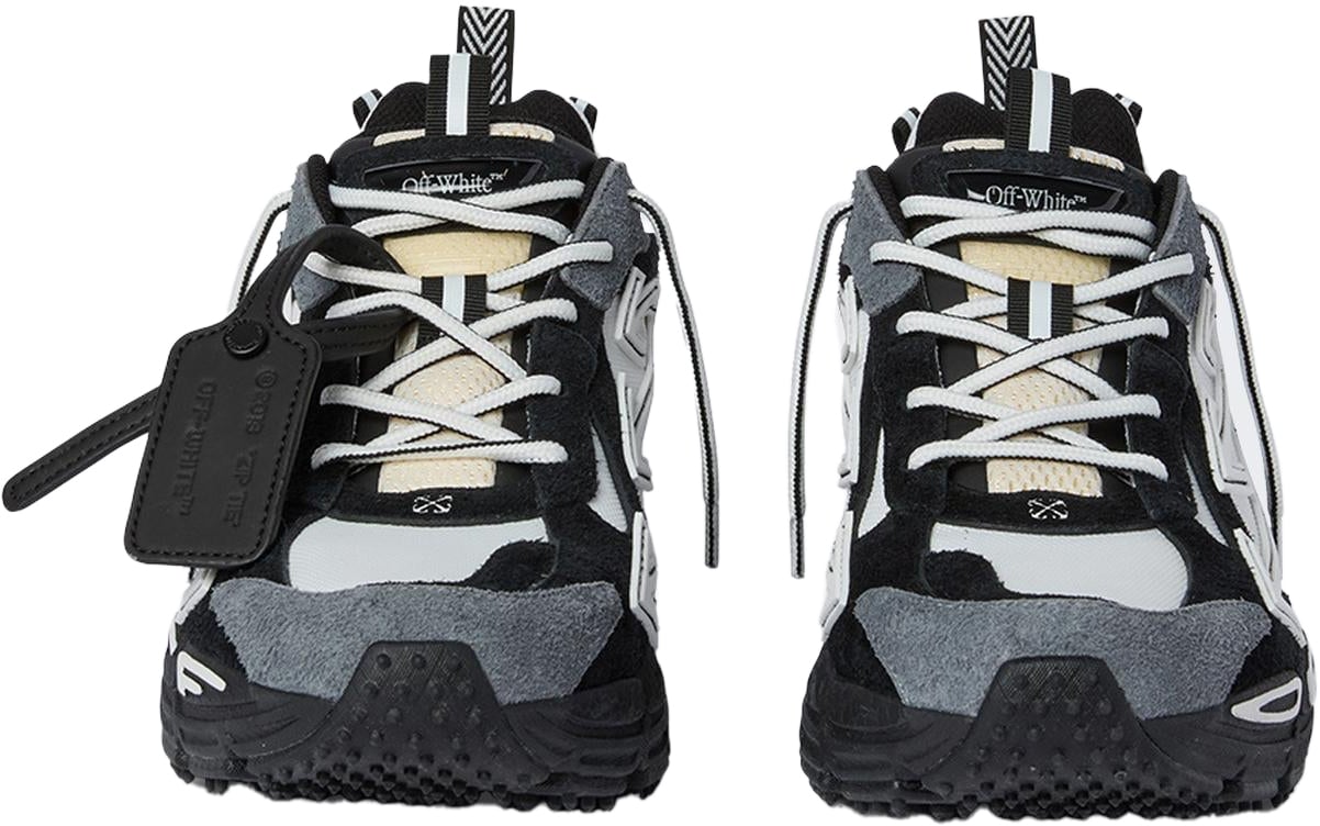 OFF-WHITE Heren Ow Be Right Back Sneaker Zwart