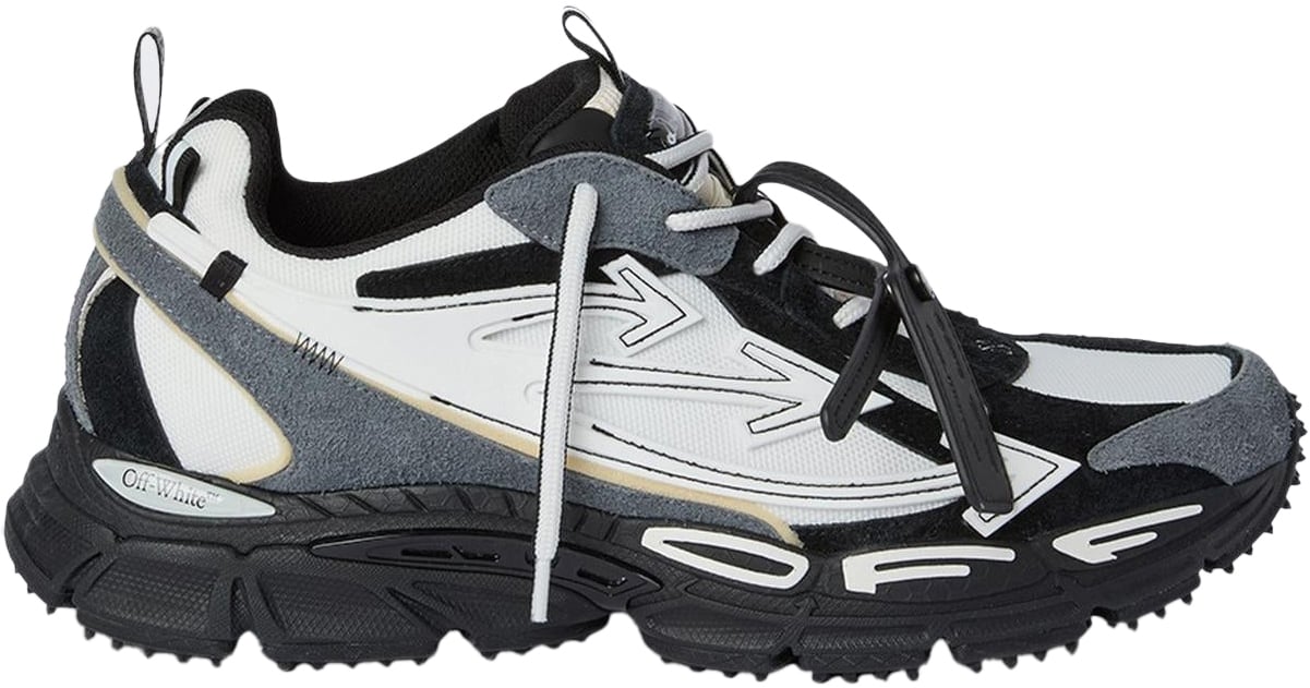 OFF-WHITE Heren Ow Be Right Back Sneaker Zwart