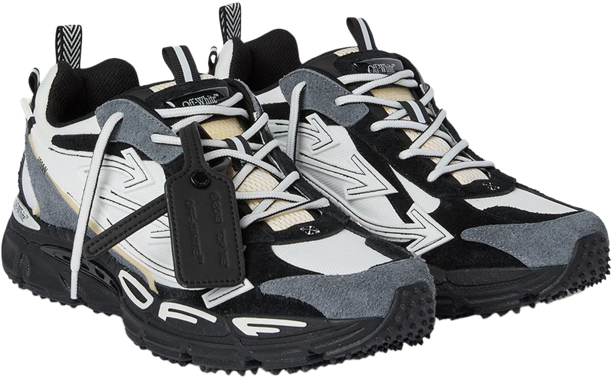 OFF-WHITE Heren Ow Be Right Back Sneaker Zwart