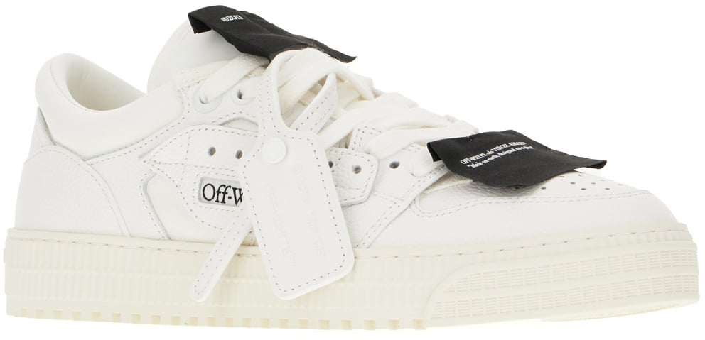 OFF-WHITE Off White White leather Low Top 3.0 Off Court sneakers Wit