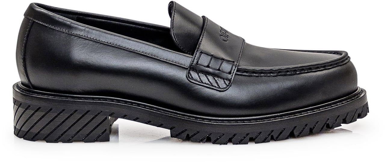 OFF-WHITE Mocassino Military Zwart