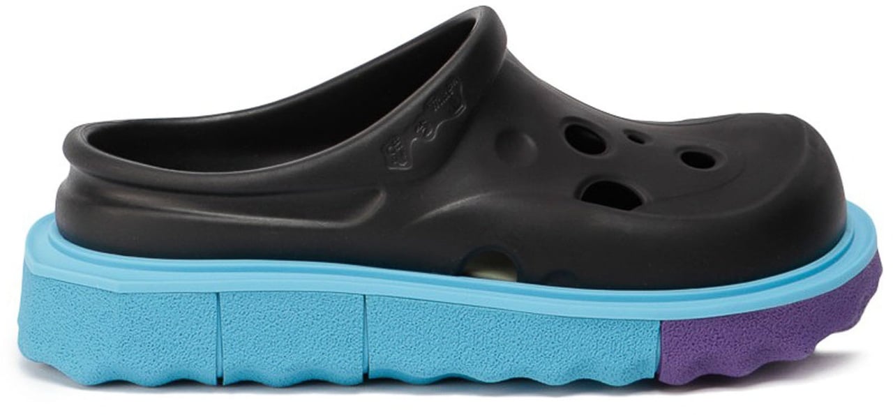 OFF-WHITE Off-White Sponge Slippers Zwart