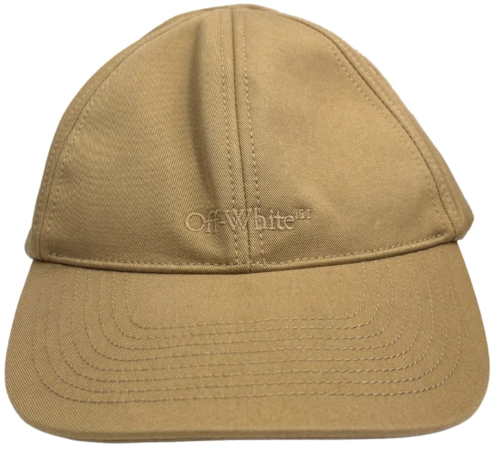 OFF-WHITE Smr Logo Baseball Cap Beige