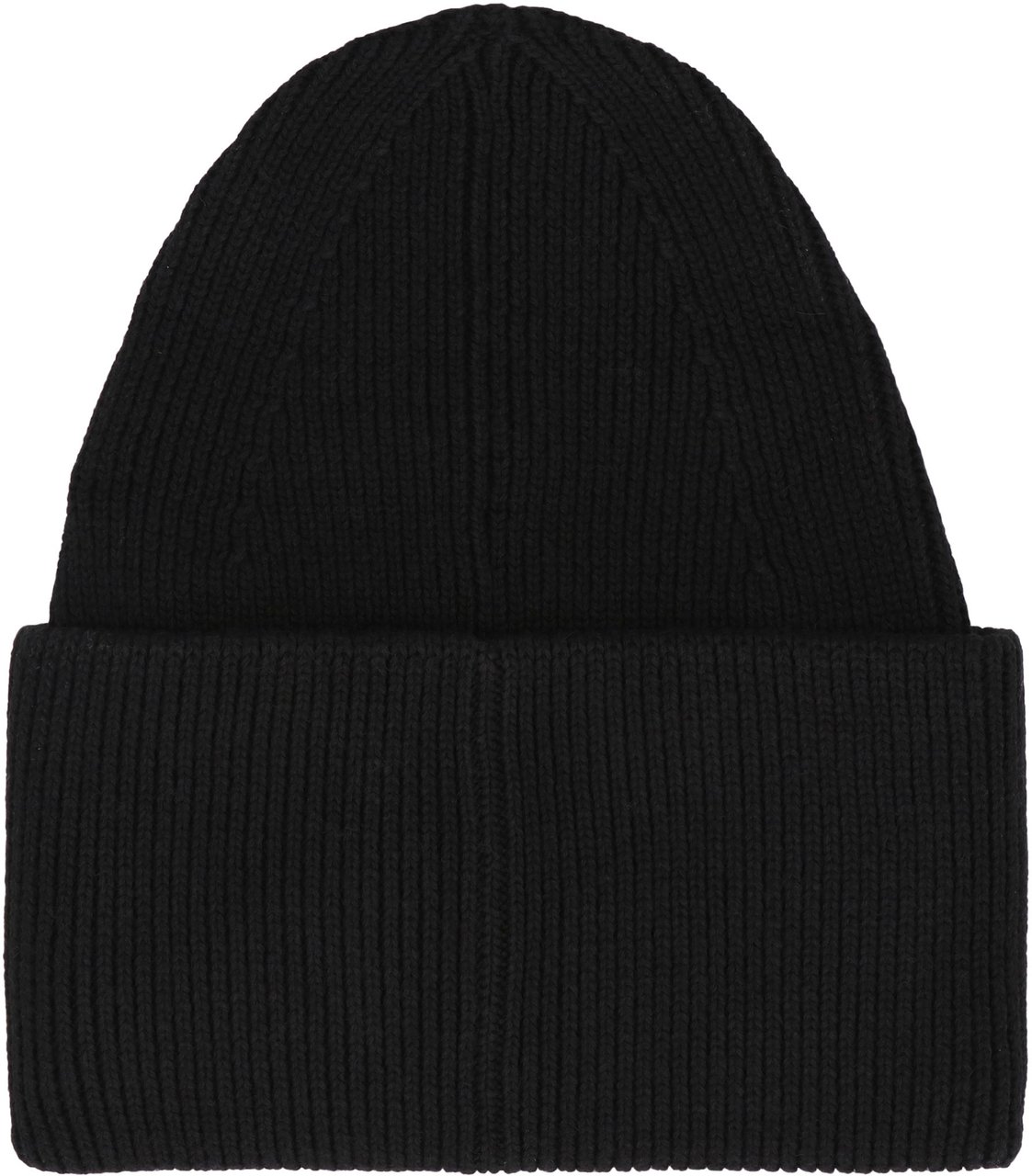 OFF-WHITE Logo wool beanie Zwart