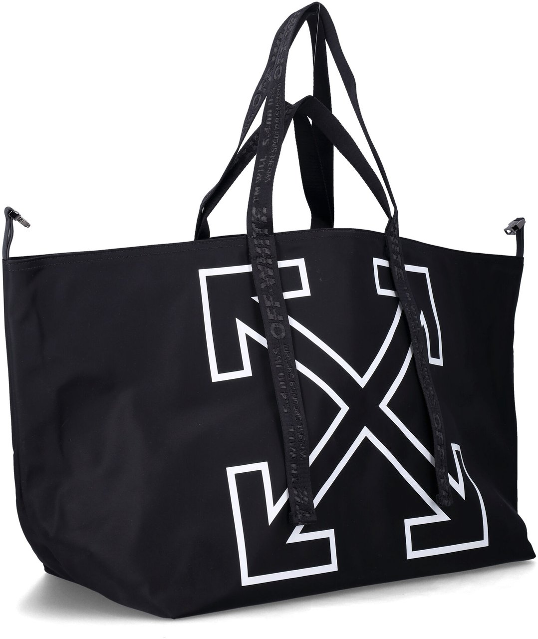 OFF-WHITE Heritage Day Off Tote Bag Nero Zwart