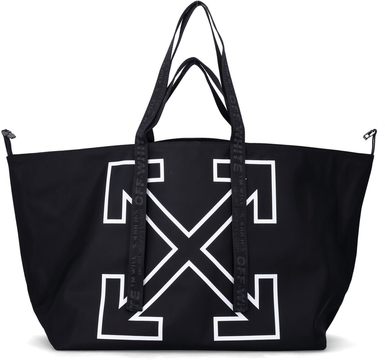 OFF-WHITE Heritage Day Off Tote Bag Nero Zwart