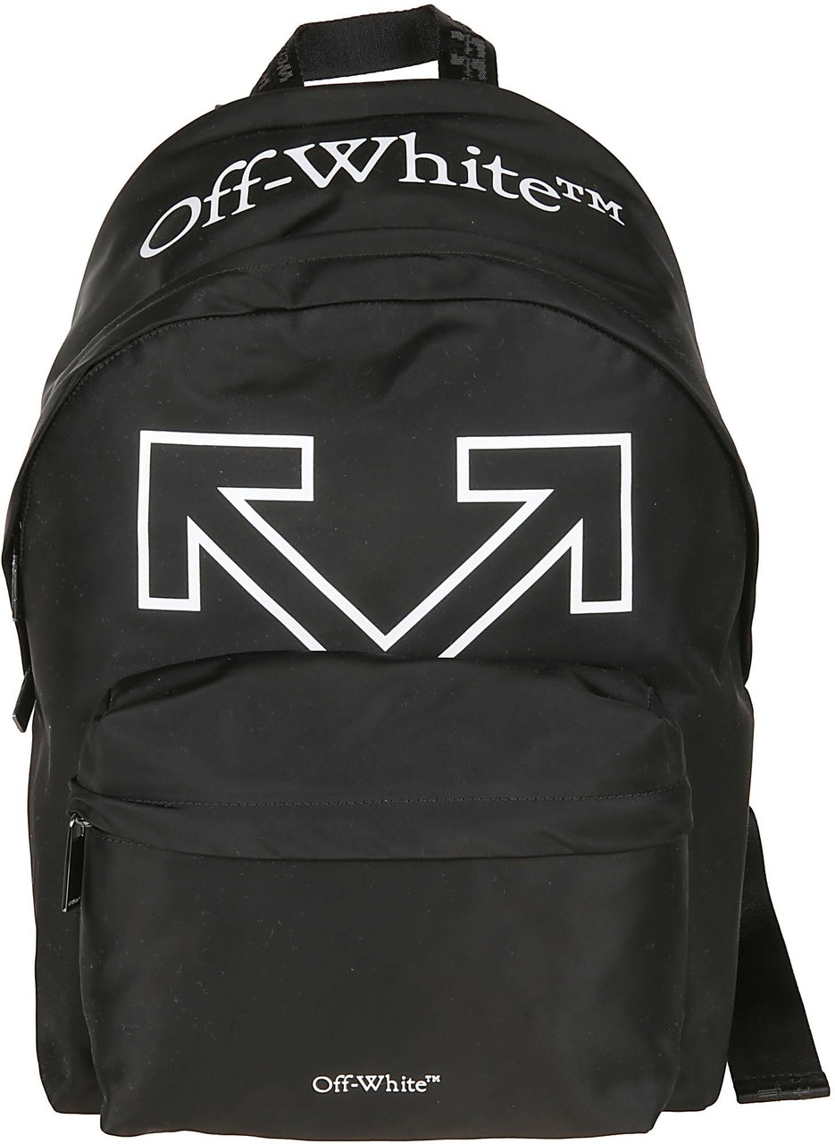 OFF-WHITE Heritage Backpack Black Zwart