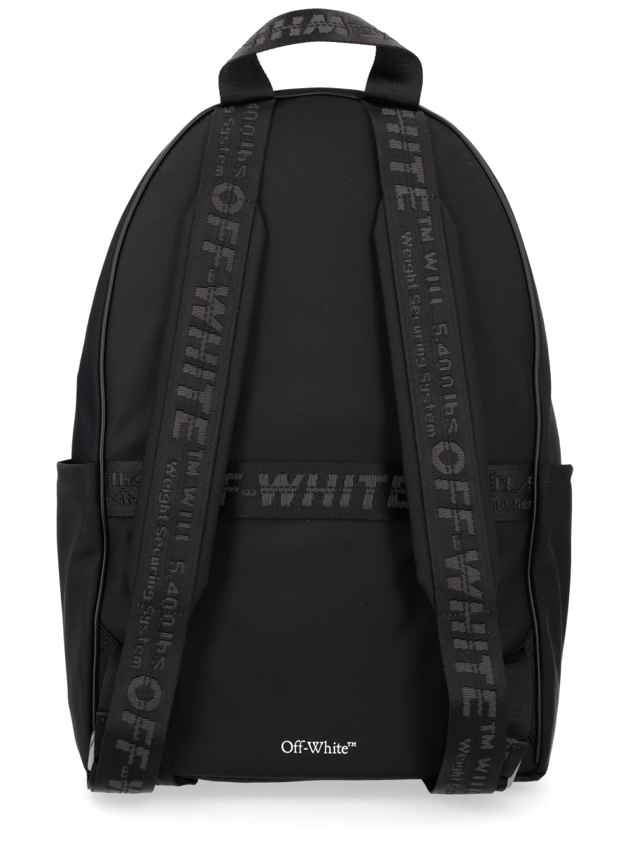 OFF-WHITE Full Arrow Polyamide Graphic Backpack Zwart