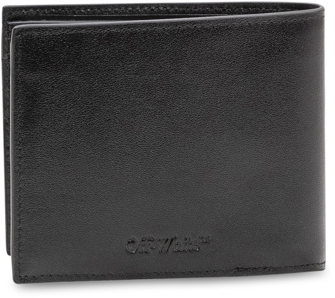 OFF-WHITE Portafoglio con Stampa Frontale Zwart