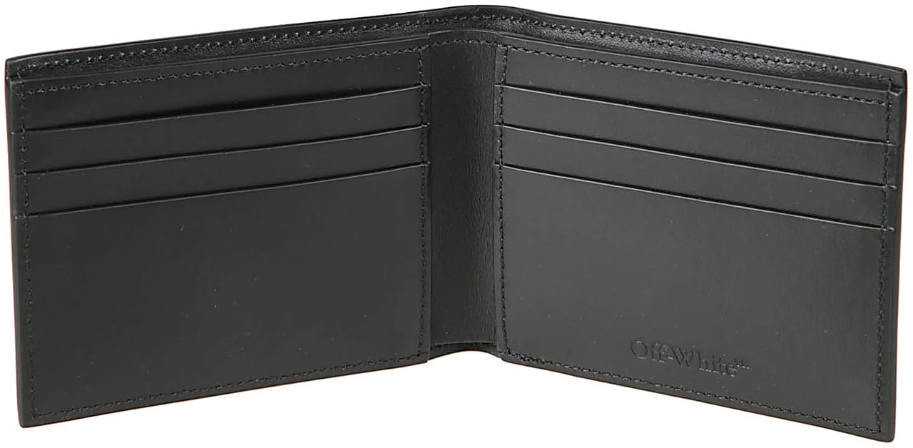 OFF-WHITE Bookish Wallet Black Zwart