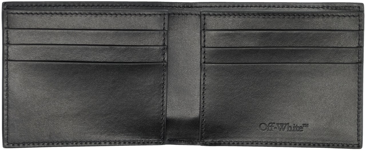 OFF-WHITE Heritage Bifold Nero Zwart
