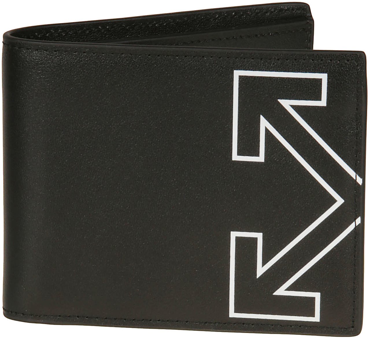 OFF-WHITE Heritage Bifold Wallet Black Zwart
