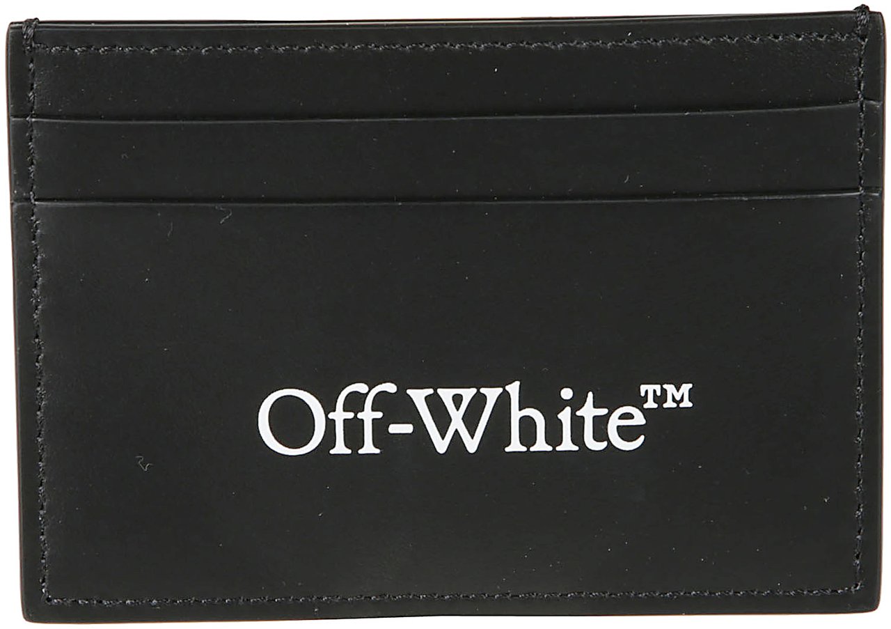 OFF-WHITE Bookish Credi Card Holder Black Zwart
