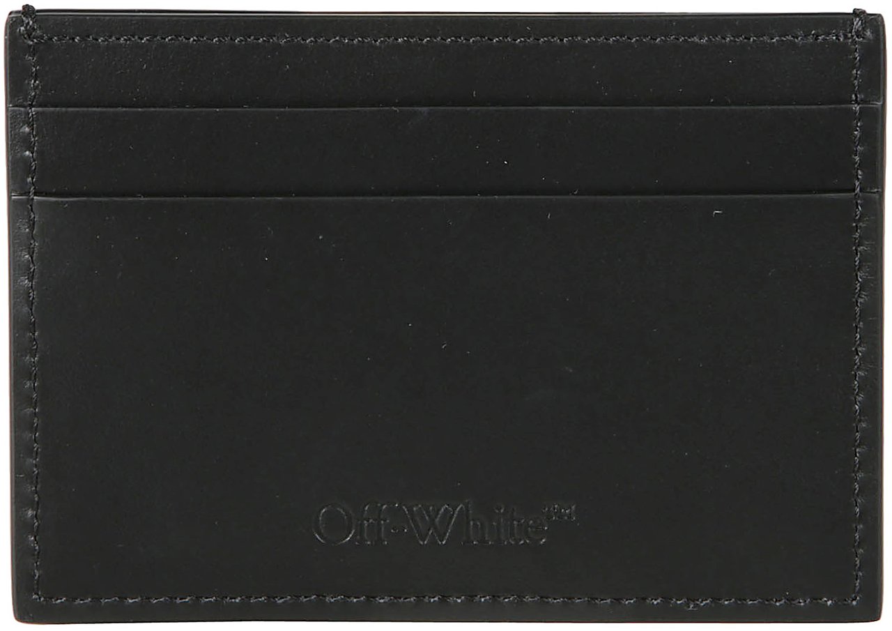 OFF-WHITE Bookish Credi Card Holder Black Zwart