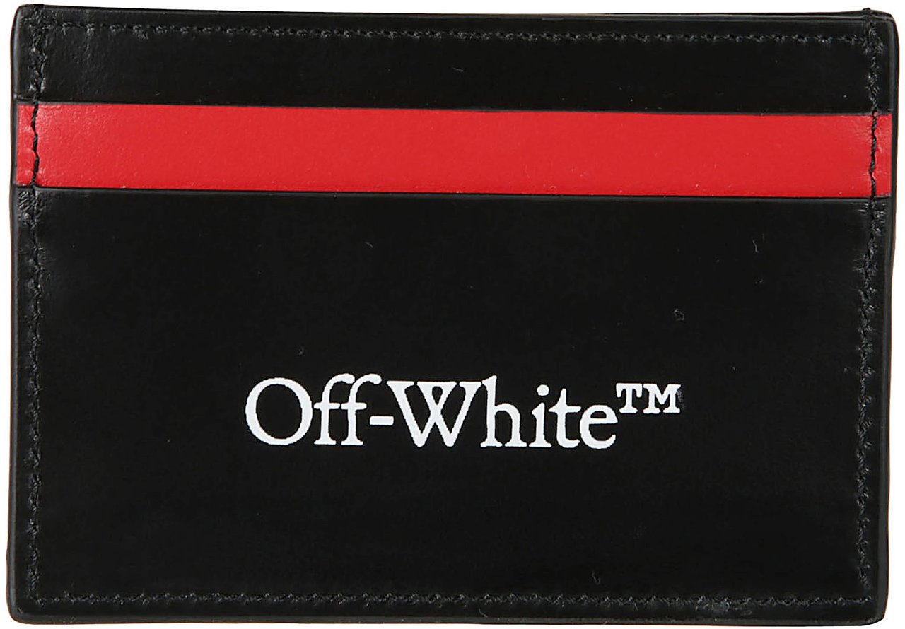 OFF-WHITE Ooo Sneaker Credit Card Holder Black Zwart