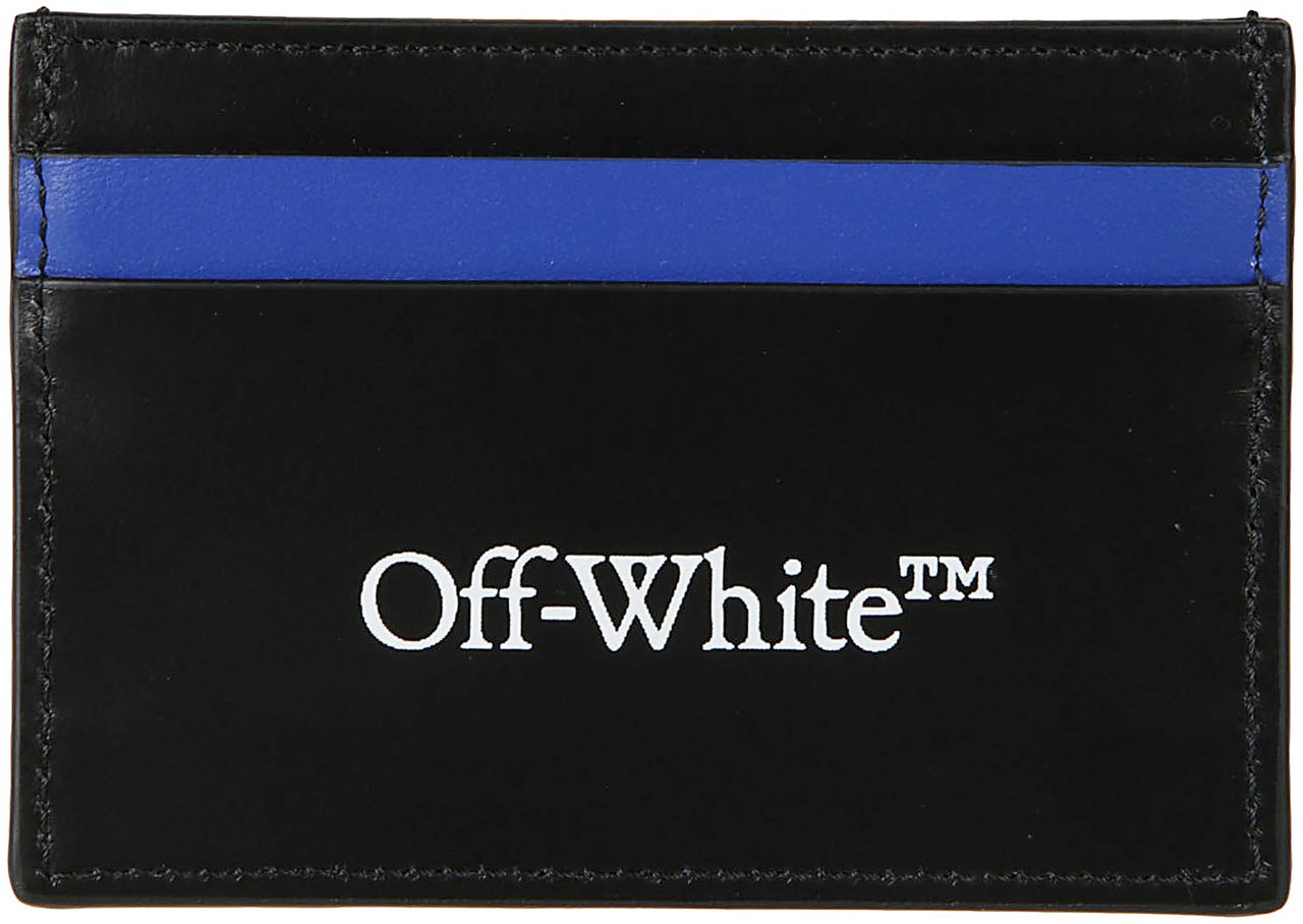 OFF-WHITE Ooo Sneaker Credit Card Holder Black Zwart