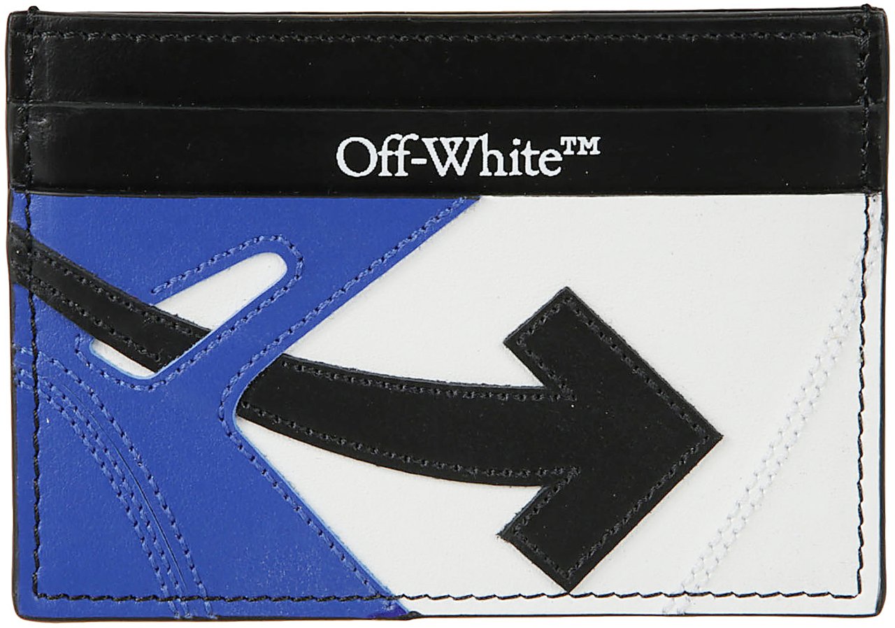 OFF-WHITE Ooo Sneaker Credit Card Holder Black Zwart