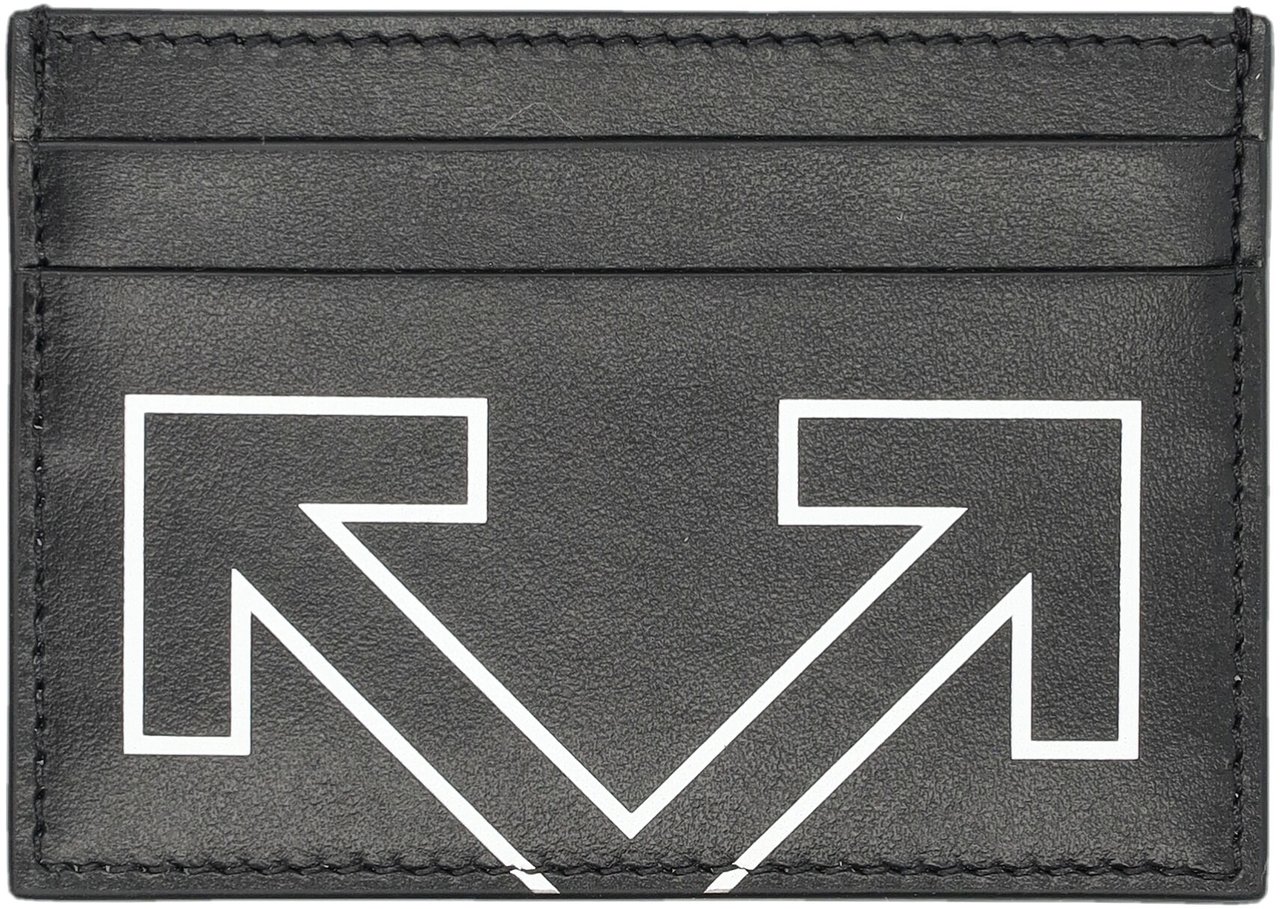 OFF-WHITE Heritage Card Case Nero Zwart
