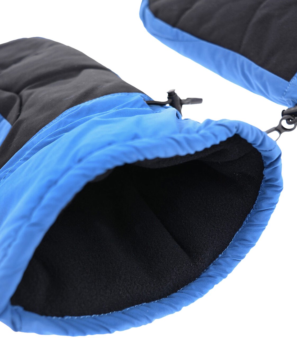 OFF-WHITE Bounce Logo Ski Mittens Gloves Blauw