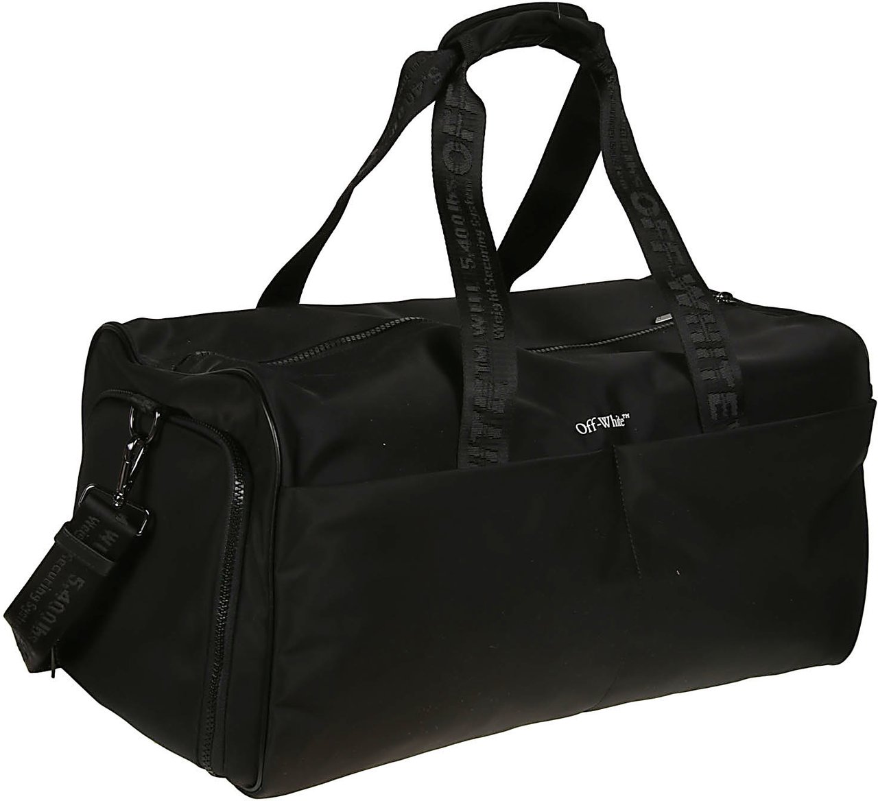 OFF-WHITE Heritage Gym Bag Black Zwart