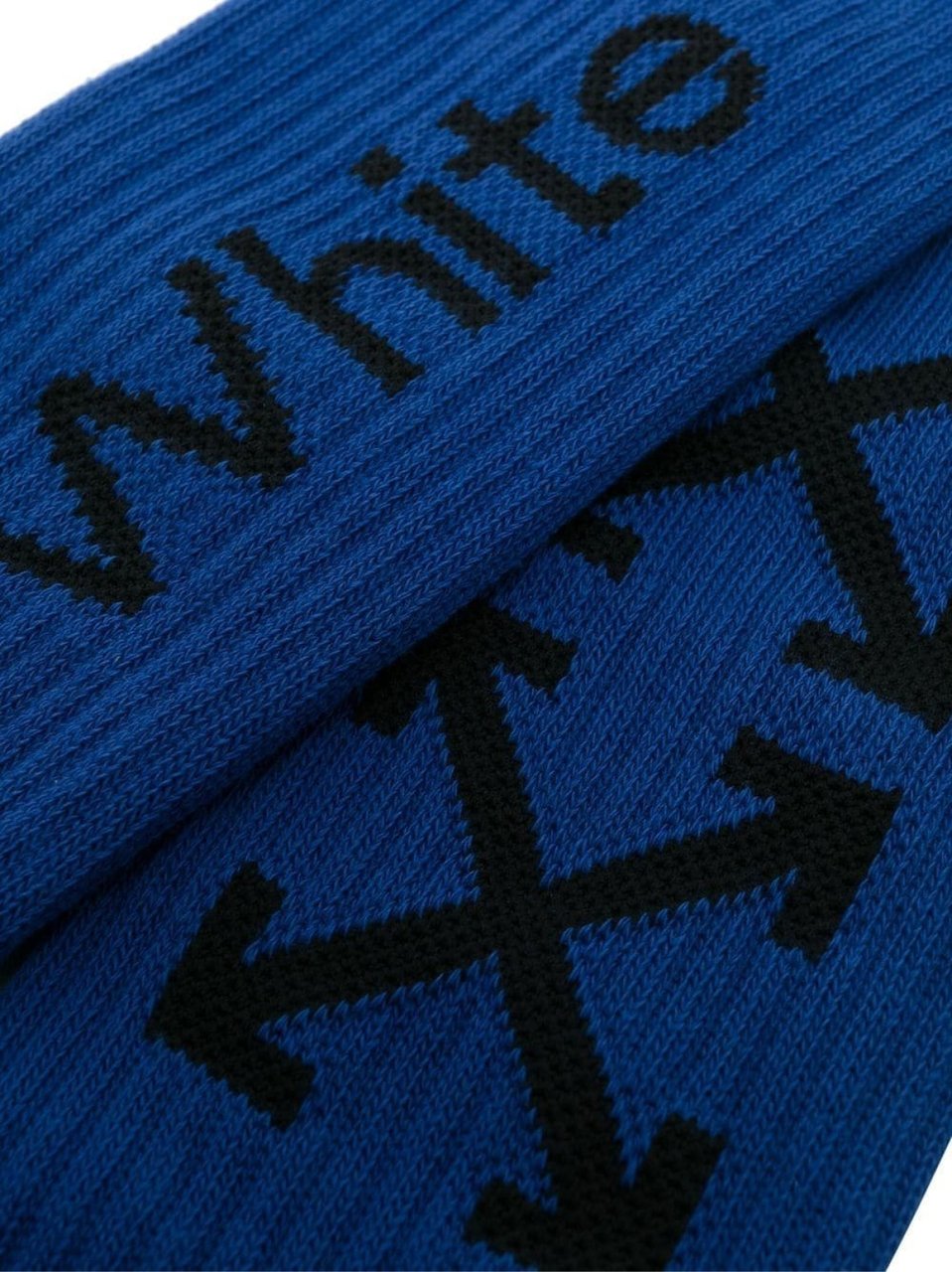 OFF-WHITE Arrow Logo Mid Lenght Socks Blauw