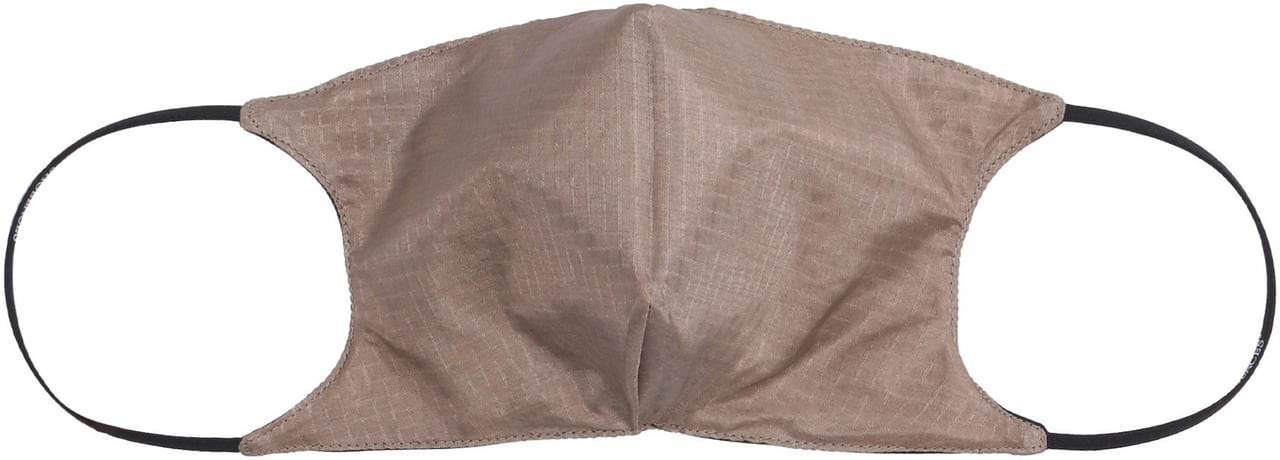 OFF-WHITE Logo cotton mask Zwart