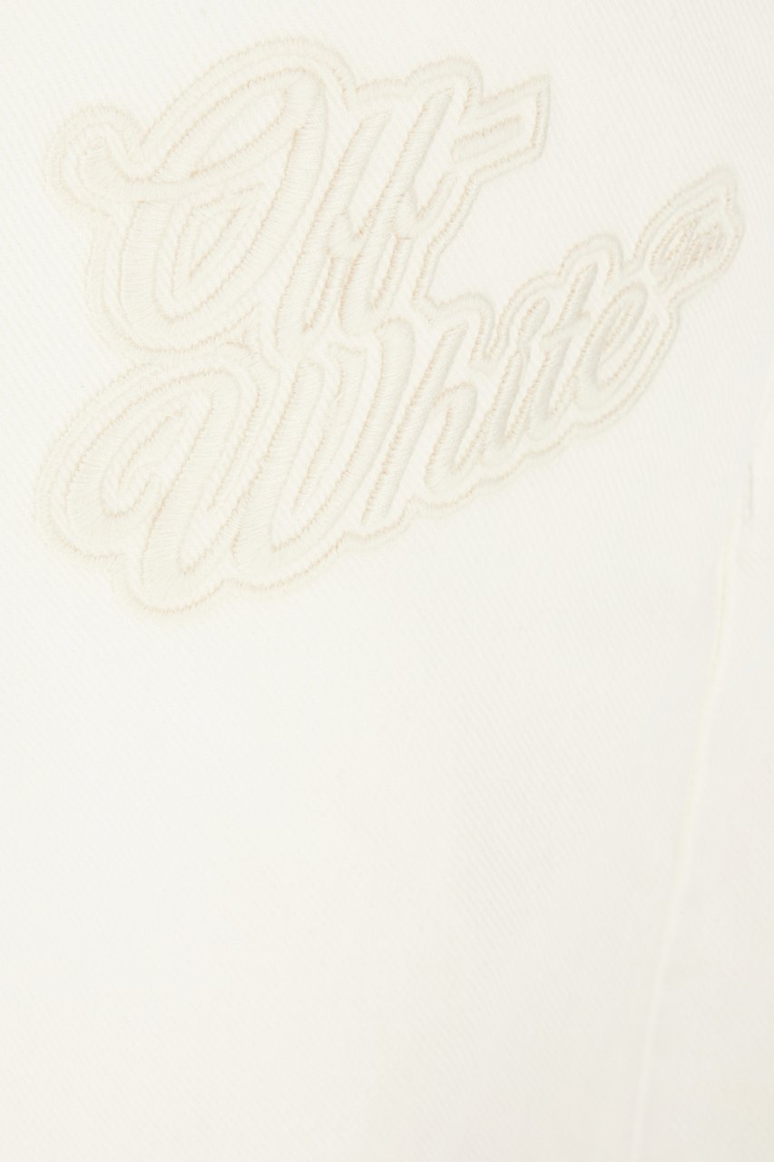 OFF-WHITE Off White Ivory denim jeans Neutraal