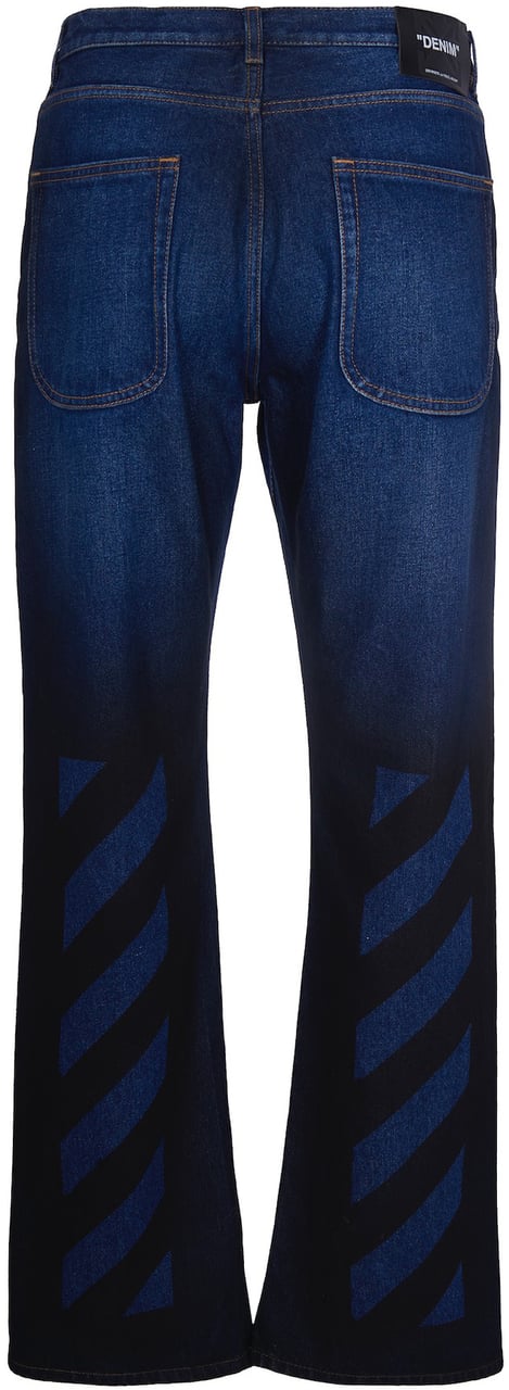 OFF-WHITE Jeans Mediumblueblack Navy