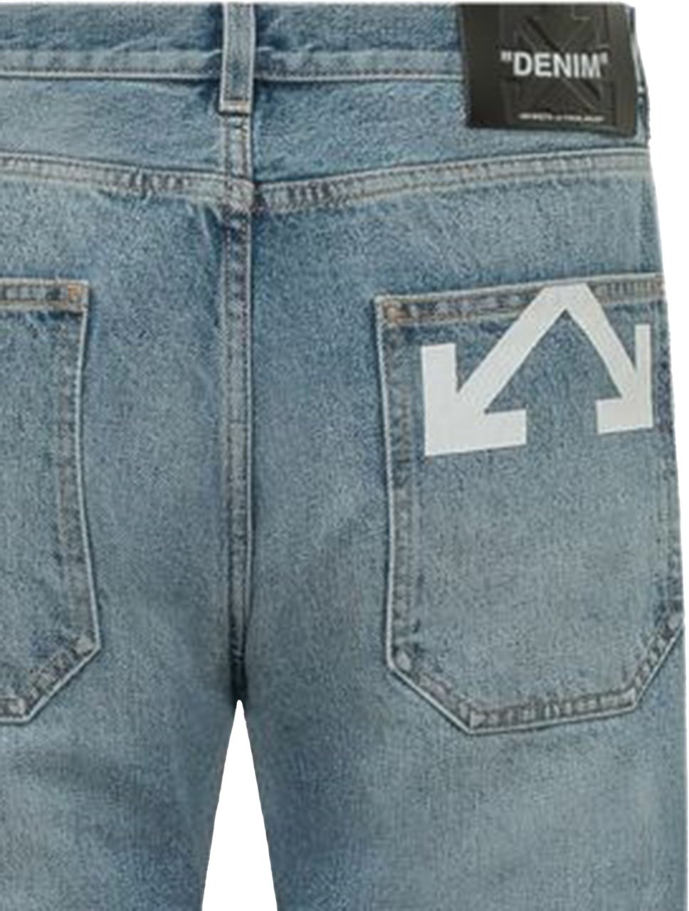 OFF-WHITE Jeans Light Medium Blue Blauw