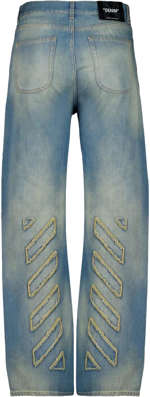 OFF-WHITE Heren Diag Patch 90s Skate Blauw