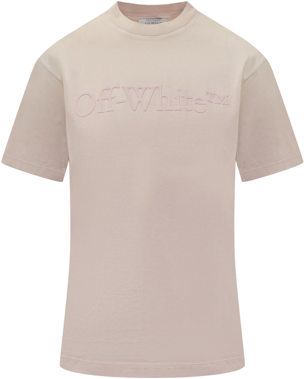 OFF-WHITE T-Shirt Laundry Casual Roze