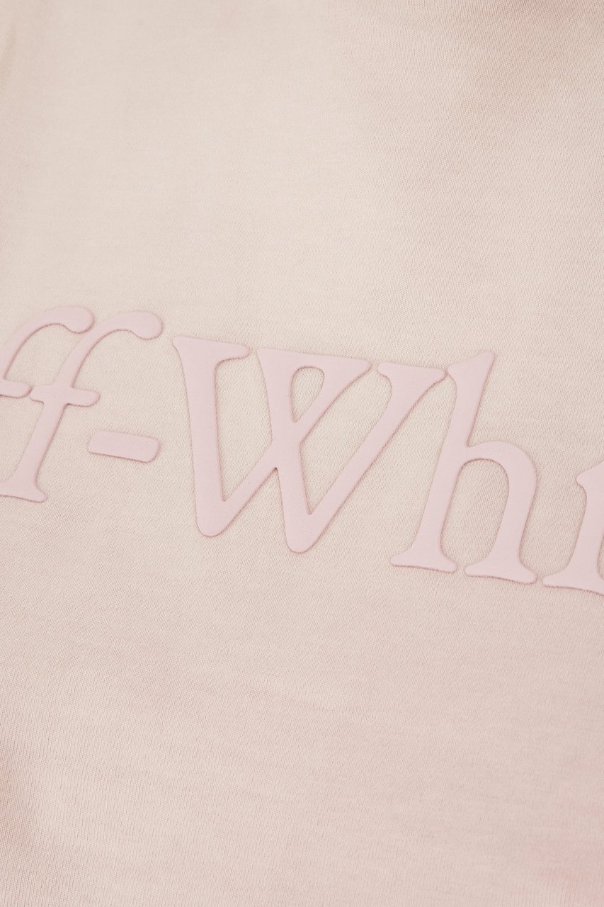 OFF-WHITE Off White Pink stretch cotton t-shirt Roze