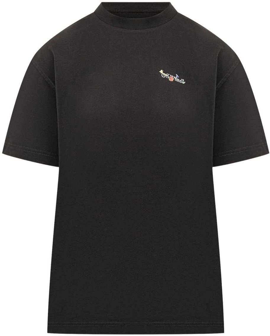 OFF-WHITE T-Shirts And Polos Black Zwart