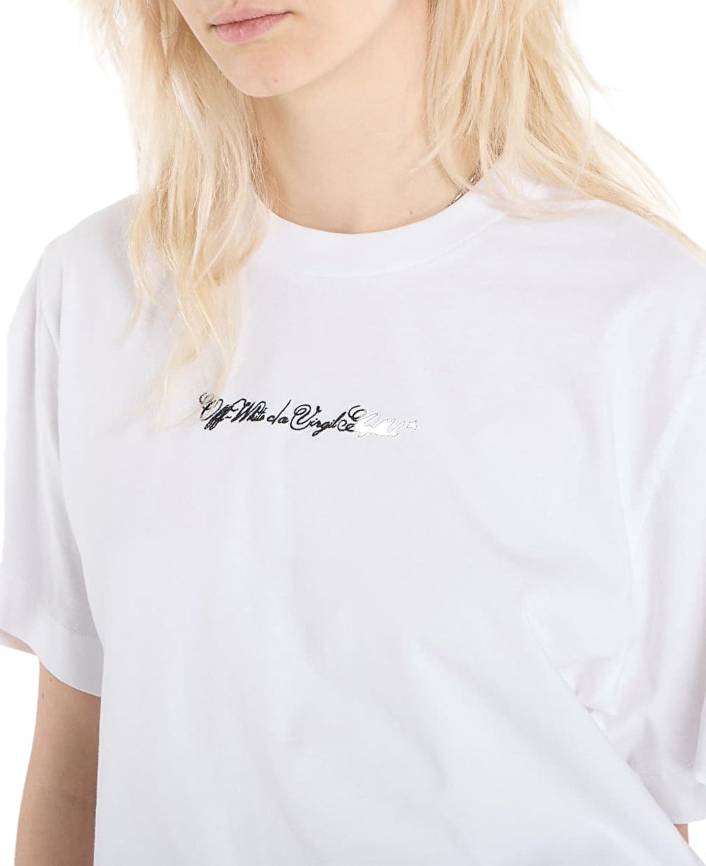 OFF-WHITE T-Shirts And Polos White Wit