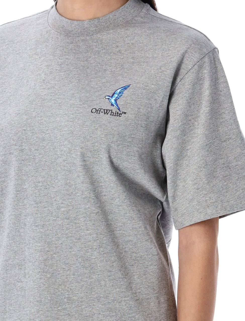 OFF-WHITE Fresco Arrow t-shirt Grijs