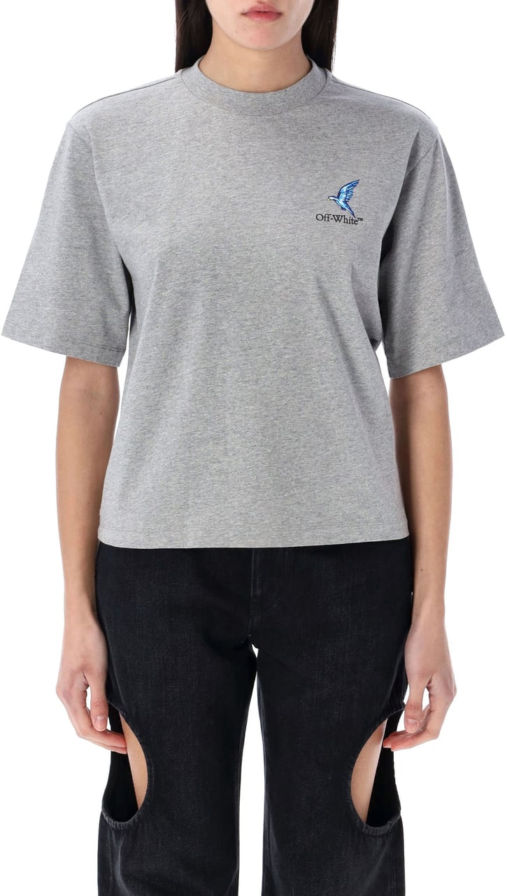 OFF-WHITE Fresco Arrow t-shirt Grijs