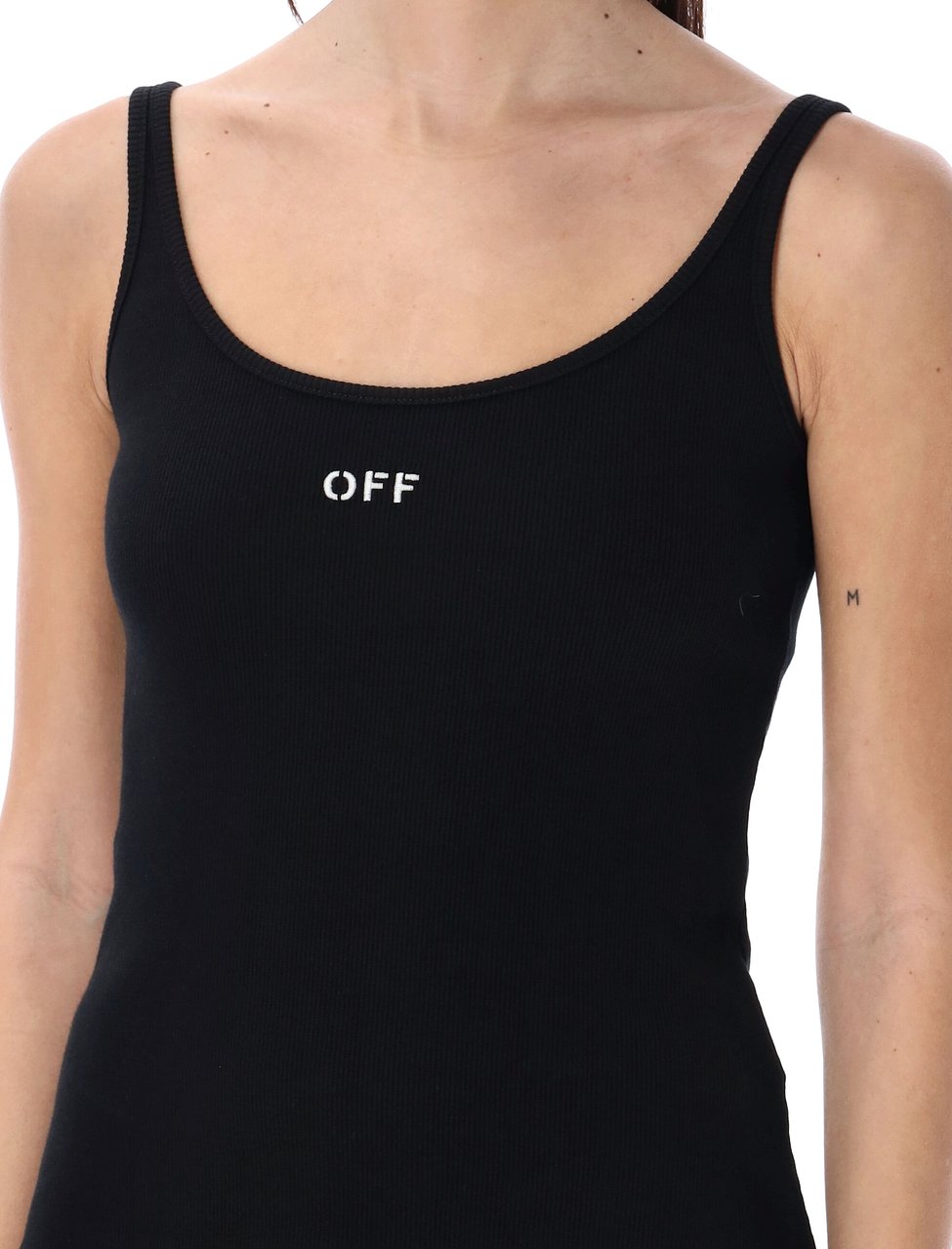 OFF-WHITE Tank Top Nero Zwart