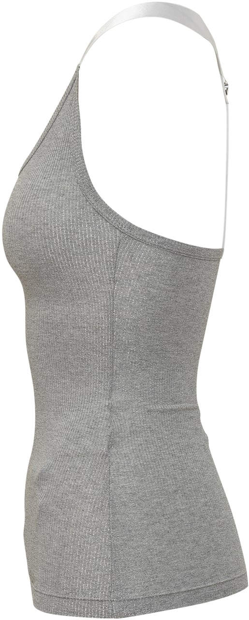 OFF-WHITE Top Alla Zilver