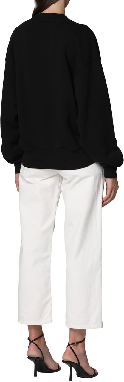 OFF-WHITE Logo sweatshirt Zwart