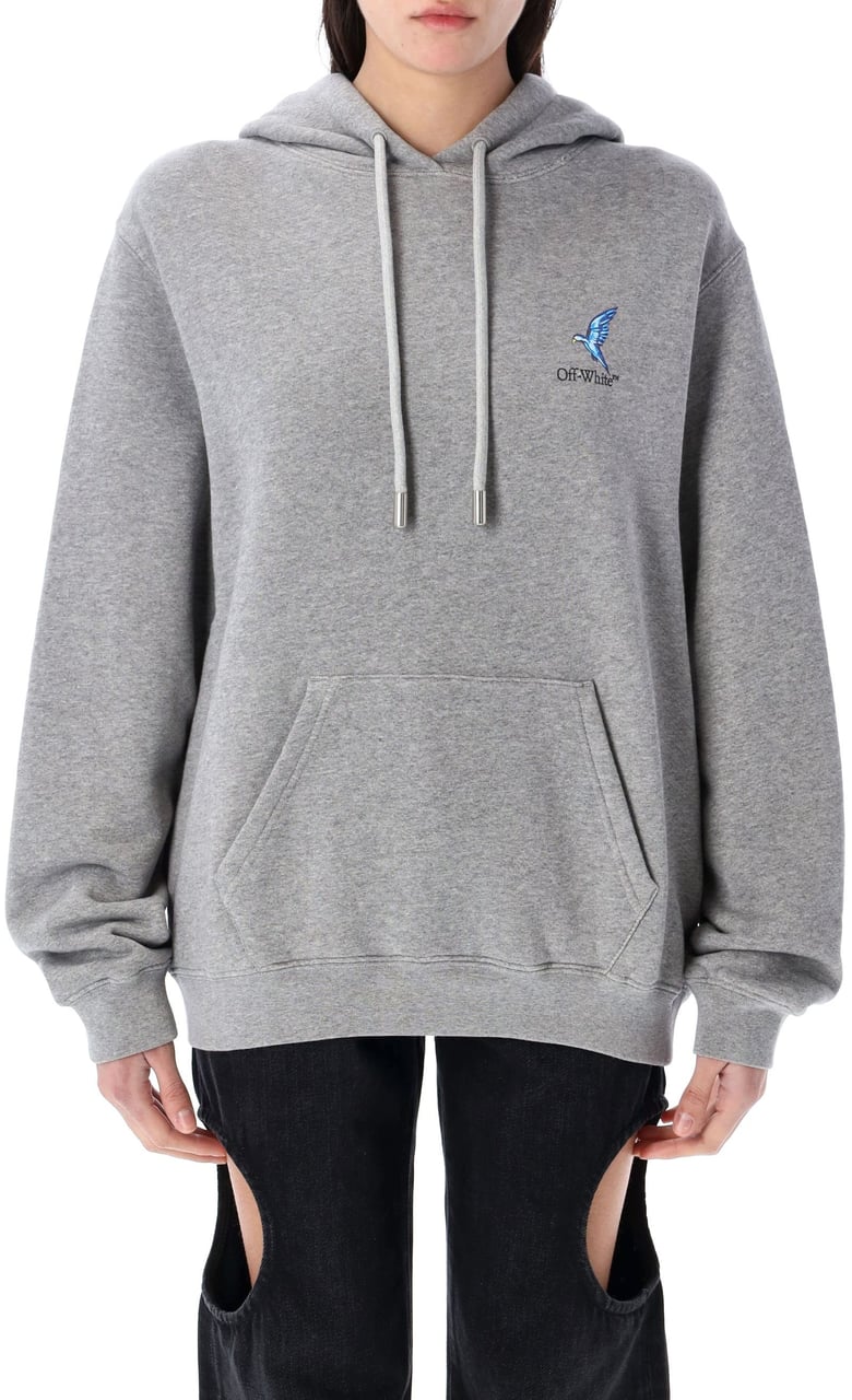 OFF-WHITE Fresco Arrow hoodie Grijs