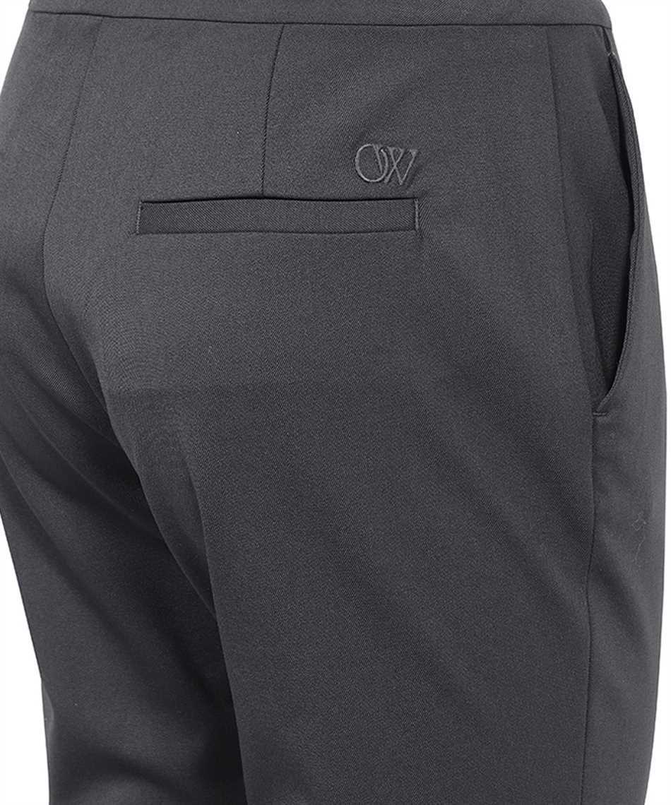 OFF-WHITE Straight-leg trousers Zwart