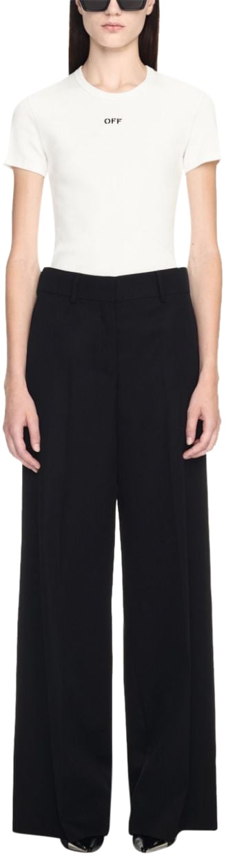 OFF-WHITE Trousers Black Zwart