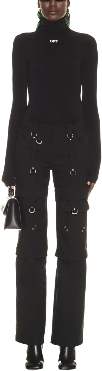 OFF-WHITE Trousers Black Zwart
