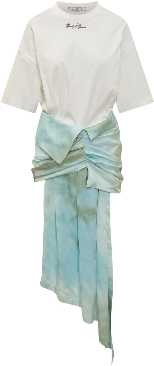 OFF-WHITE Abito Bow Tie-Dye Wit