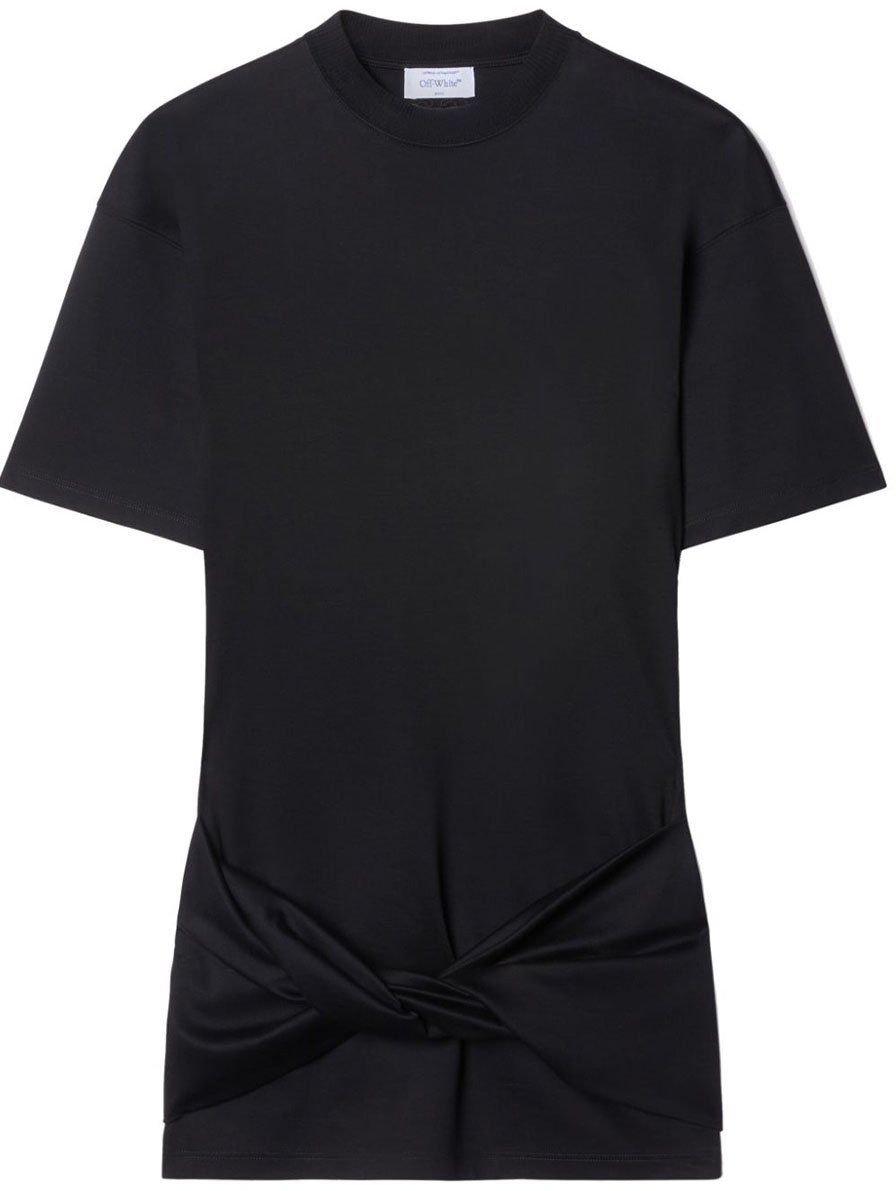 OFF-WHITE Dress Black Zwart