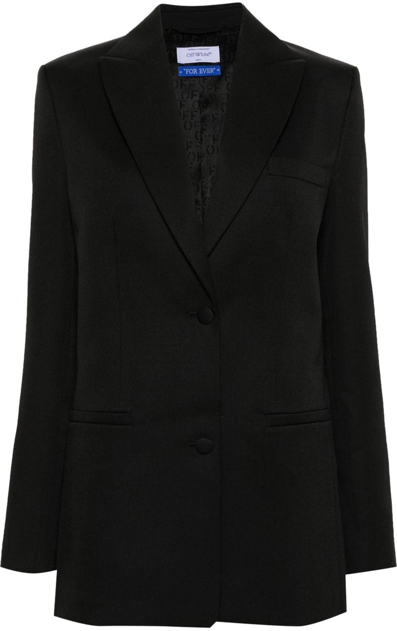 OFF-WHITE Jackets Black Zwart
