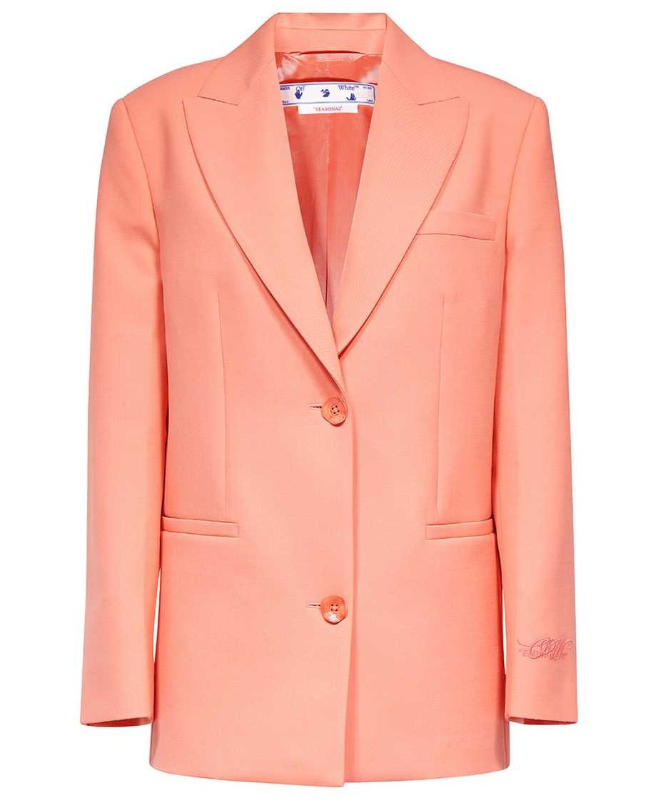 OFF-WHITE FORMAL JACKET Rood