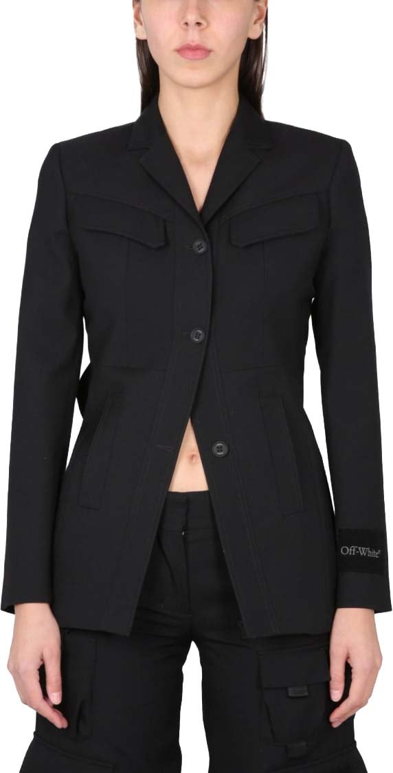 OFF-WHITE Dry Toybox Jacket Zwart